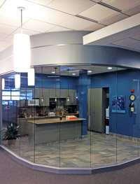 Commercial interior glass